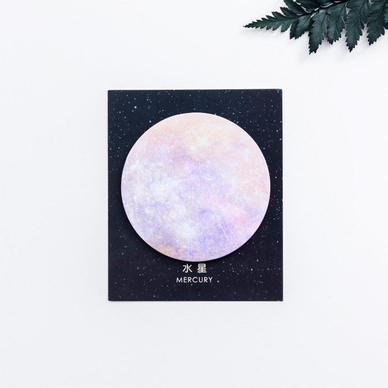 Wholesale Paper Science Fiction Planet Sticky Notes